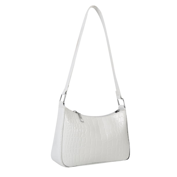 Bolso de hombro Vintage Casual Lady Underarm Bag Casual Simple para fiesta (Blanco) Tmvgtek Para Estrenar