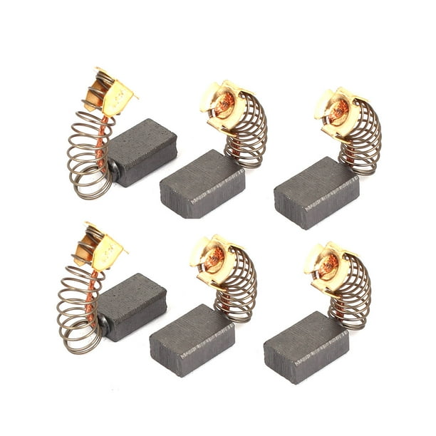 6Pcs Replacement Motor Carbon Brushes 15mm x 10mm x 6mm for Electrical