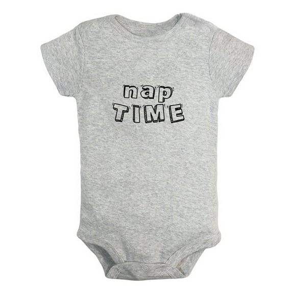 Nap Time Funny Rompers For Babies, Newborn Baby Unisex Bodysuits, Infant Jumpsuits, Toddler 0-24 Months Kids One-Piece Oufits