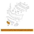 thumbnail image 3 of For 04 05 06 Mazda3 Front License Plate Holder Bracket Assy MA1068102 BN8F50170, 3 of 5
