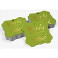 thumbnail image 4 of Inkdotpot Real Gold Foil Bracket Shape Paper Hang Tags Thanks For Celebrating With Us Bridal Shower-Baby Shower-Retirement-Wedding-Birthday Favor Tags Pack Of 100, 4 of 7