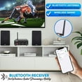 thumbnail image 3 of Pyle PDA22BT Compact Powerful Home Audio Amplifier Receiver Mini with Bluetooth 5.0 2 x 100 Watt, 3 of 7