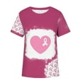 thumbnail image 5 of Okbop Woman Within Plus Size Tops,Fashion Woman Causal Round Neck Printing Short Sleeve T-Shirt Summer Women Blouses Horror Movie Shirts, 5 of 5