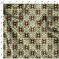 thumbnail image 4 of Soimoi Satin Silk Fabric Check & Geometric Printed Fabric 1 Yard 42 Inch Wide, 4 of 5