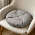 thumbnail image 6 of Anckoeil Round Linen Seat Cushion, Soft Padded Chair Pad, Non-Slip Washable Cushion for Dining, Kitchen & Office Use, 6 of 6
