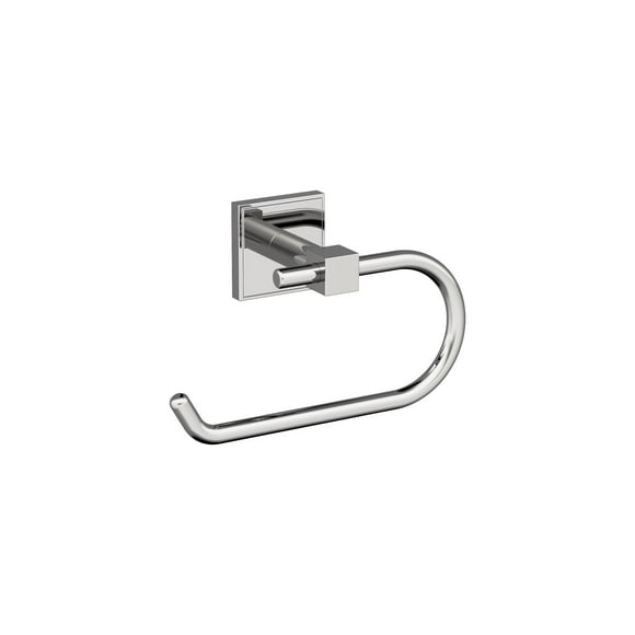 Amerock Bh3607126 | Chrome Single Post Toilet Paper Holder | 6-5/16 In. Length Toilet Tissue Holder | Appoint | Bath Tissue Holder | Bathroom Hardware | Bath Accessories