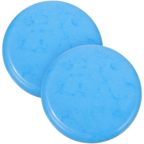 KALLORY 2 Set Round Plastic Stool Replacement Kit For Bar Stools For Restaurants Kitchens And Dining Areas