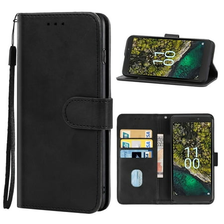 For Nokia C100 Leather Phone Case