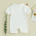 thumbnail image 3 of Bagilaanoe Newborn Baby Boy Summer One-pieces Short Sleeve Jumpsuit 3M 6M 12M 18M Infant Romper Casual Clothing, 3 of 7