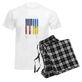 thumbnail image 6 of CafePress - Ukrainian Lover I Stand With Ukraine Pajamas - Men's Light Loose Fit Cotton Pajama Set, 6 of 7