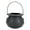 Black, variant on Spencer 6Pcs Halloween Skull Bucket Candy Storage Buckets Candy Bowl Portable Plastic Cauldron Party Favors for Halloween Decoration