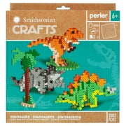 Perler Smithsonian Crafts Dinosaurs Fused Bead Kit, Ages 6 and up, 2003 Pieces Plastic Melty Beads