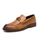 thumbnail image 3 of Mocasines de piel de cocodrilo, zapatos de barbero para hombre, zapatos de fiesta elegantes para hombre, zapatos para hombre, zapatos para vestir (26,5 cm), 3 of 3