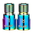 thumbnail image 2 of Kit de 2 extensores de pedal de bicicleta con marcas L y R, adaptadores de metal para 9/16 20MM, 2 of 9