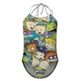 thumbnail image 4 of Rugrats Girls Swimsuits One Piece Bathing Suit Cute Toddler Kids Pool Beach Swimwear Quick Dry 3-8 Years, 4 of 6