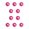 thumbnail image 1 of Ounissouiy Decoraciones florales de flores de papel para la pared Fondo decorativo conveniente para la decoración de la fiesta de aniversario Fushcia 25cm Fucsia 25cm 10piezas Ounissouiy CBP304040, 1 of 5