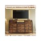 thumbnail image 2 of Cajonera, Cómoda con 13 cajones Grandes, Cómoda de Dormitorio con 2 estantes, Cómoda Larga para Armario, Adecuada para Sala de Estar, Pasillo, Dormitorio (Marron), 2 of 4