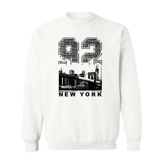 Brooklyn Bridge, New York. Sweatshirt Men -Image by Shutterstock, Male XX-Large