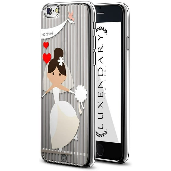 Luxendary LUX-I6CRM-MARRIED1 Étui Design Chromée pour iPhone 6/6S