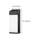 thumbnail image 2 of Lámpara solar de pared para exteriores, duradera, decorativa y para patio., 2 of 7