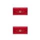 thumbnail image 3 of Cartera de cuero para mujer Sonducket portátil elegante de gran capacidad con cremallera Rojo Tipo 1 2piezas, 3 of 4