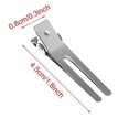 thumbnail image 3 of - 80pcs Double Prong Clips, Alligator Hair Clips Hairdressing Curl Setting Section Hair Clips, 3 of 5