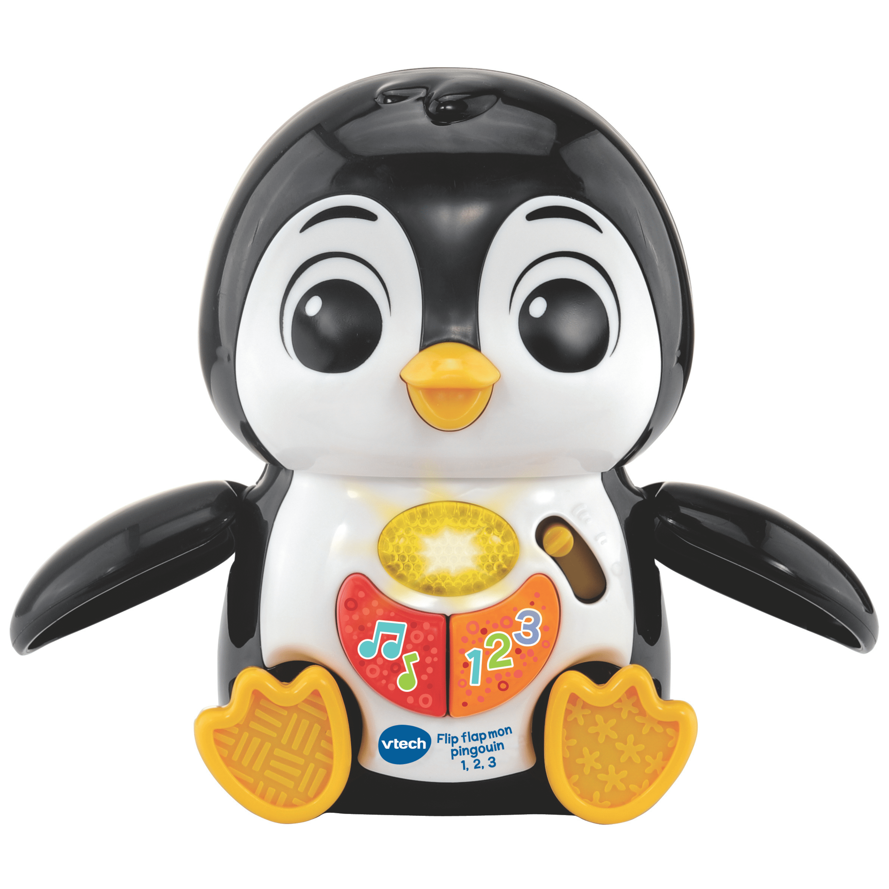 VTech Flap & Learn Penguin Counting Toy for Toddlers - French Version, 12-36 Months