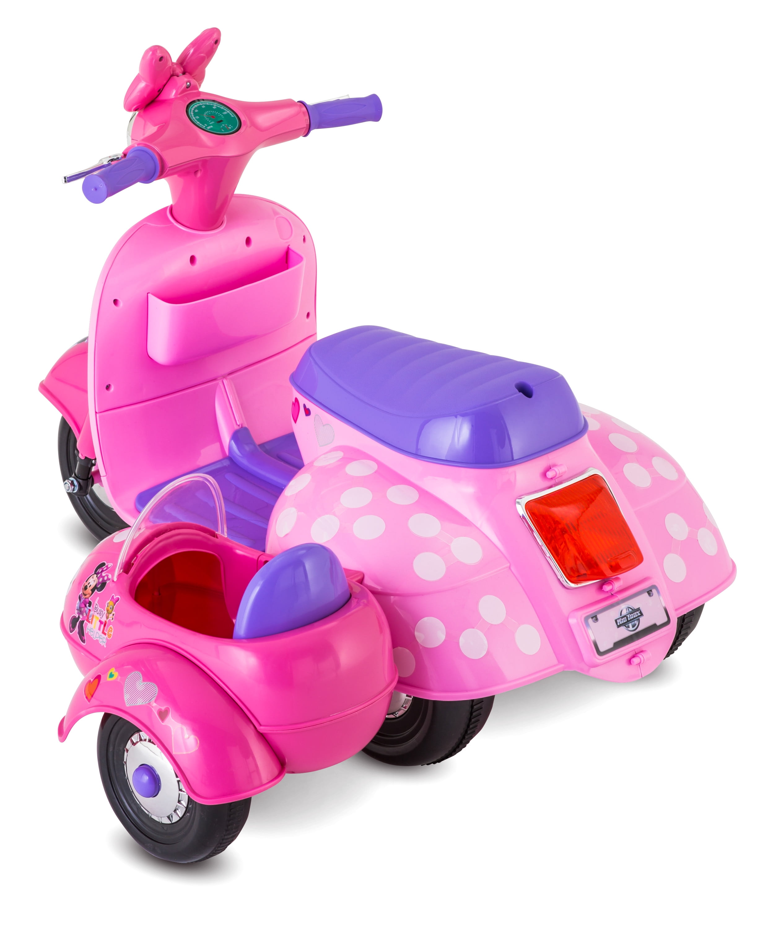 minnie mouse bike with sidecar