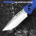 thumbnail image 3 of Mossy Oak Folding Pocket Knife with D2 Blade - Blue, 3 of 8