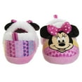 thumbnail image 6 of Disney Minnie Mouse "Colors of Love" Toddler Girls' Dual Sizes Nylex Fabric Slippers - Pink, 7-8, 6 of 8
