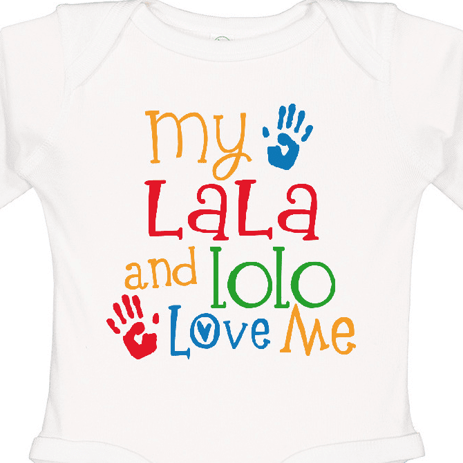 "My Lala Loves Me Beary Much" Baby Bodysuit Or Toddler T-Shirt – Cute Bear Design Gift For Grandkids From Grandma (Lala)