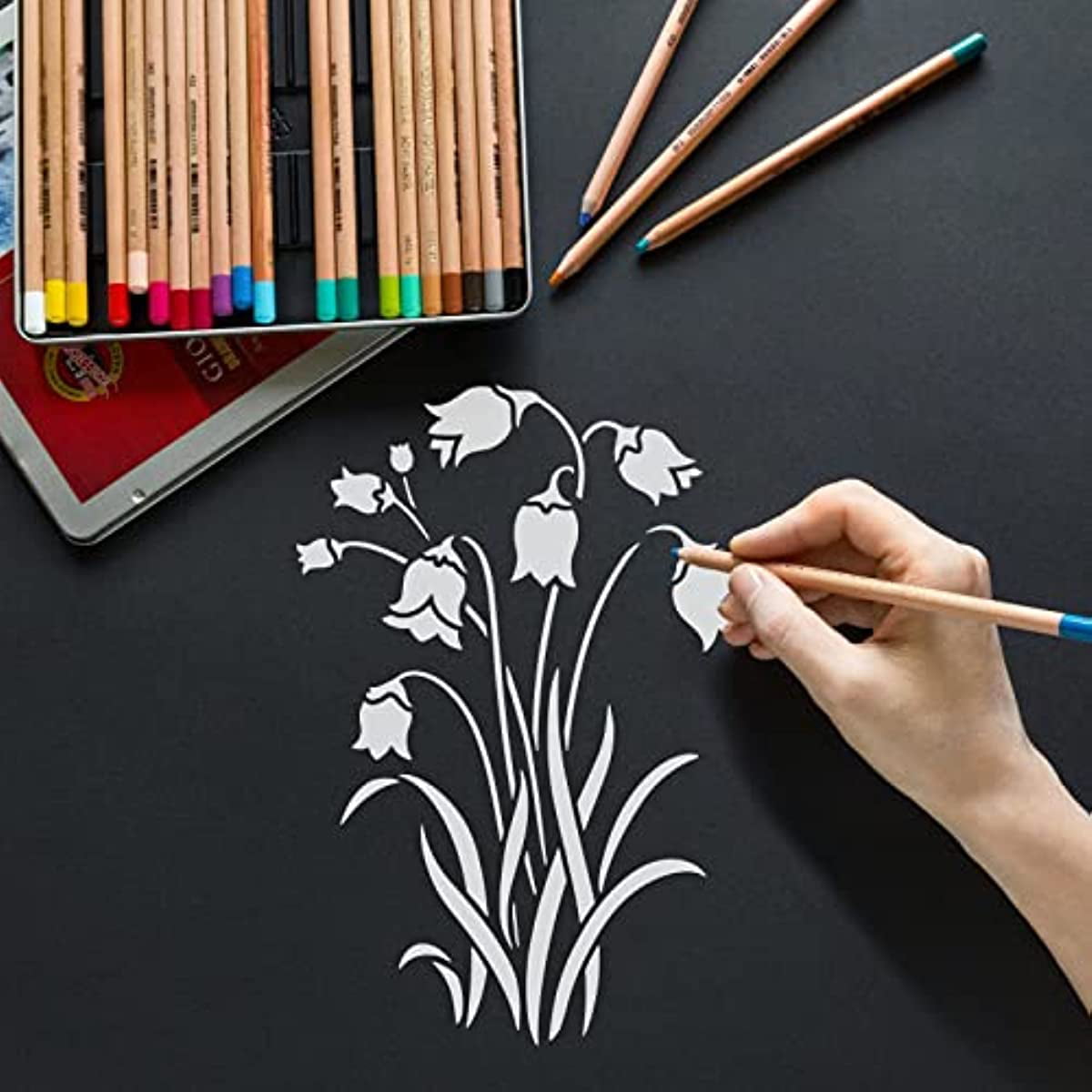 Beautiful bellflower coloring page | Flower coloring pages, Flower drawing, Flower  drawing design