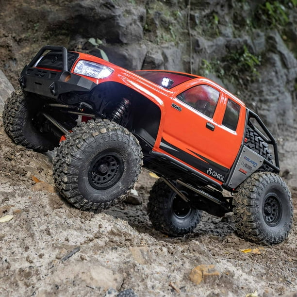 Axial RC Crawler 1/6 SCX6 4 Wheel Drive RTR Transmitter and Receiver Included Battery and Charger Not Included Red AXI05001T1 Trucks Electric Electric RTR Other - Walmart.com