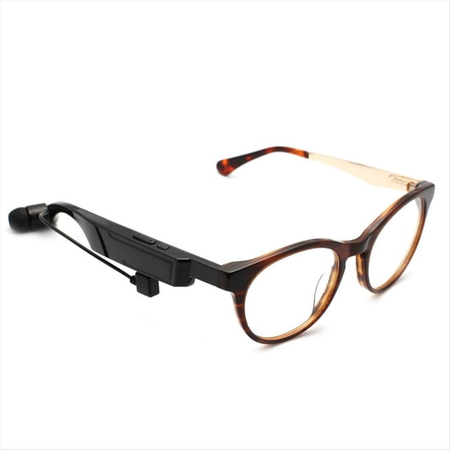 Gafas de Sol Inteligentes con Bluetooth, UV400, con Audio Estéreo Inalámbrico, Auriculares, Gafas de Música, Unisex, Color Marrón