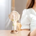 thumbnail image 6 of Summer Saving Clearance Small Fans Cute Fauna Spray Fan Mini Portable Handheld Cartoonoon Fan Dormitory Usb Rechargeable Desktop Hydration, 6 of 6