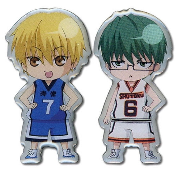 Kurokos Basketball Ryota And Yukio Metal Pin