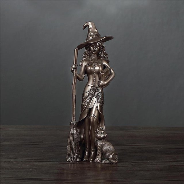 Escultura de estatuilla del mundo mágico Matsuzay para decoración del hogar color Como se muestra