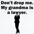 thumbnail image 2 of CafePress - My Grandma Is A Lawyer Body Suit - Long Sleeve Cotton Baby Bodysuit, 2 of 4
