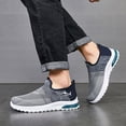 thumbnail image 2 of YUDAI Men's Slip-On Walking Shoes – Non-Slip, Breathable Mesh Sneakers for Gym, Workout & Everyday Wear, 2 of 4