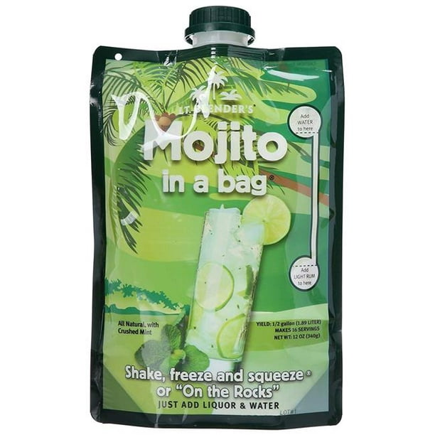 crisis Molestia álbum de recortes Lt. Blender's Mojito in a Bag (Pack of 3) - Walmart.com