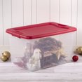 thumbnail image 4 of Sterilite 61 Liter Latching Box - Red, 4 of 7