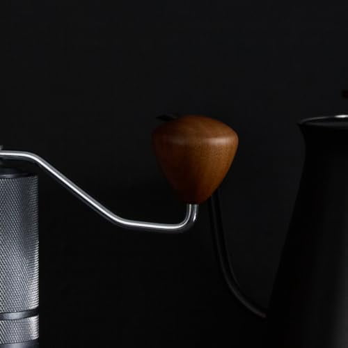 M1 Manual Coffee Grinder – 7-Star Stainless Steel Conical Burr, 60-Click Adjustment, 30g Capacity for Espresso, French Press & Cold Brew