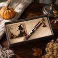 thumbnail image 2 of sruoe Halloween Metal Ballpoint Pen, Retractable Writing Pen, Halloween Stationery Decor, Halloween Gift Decor for Office Home Classroom, 2 of 7