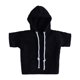 thumbnail image 1 of Sudadera con capucha para hombre a escala 1/12, ropa resistente, juguete decorativo para muñeca de 6 pulgadas, ropa de moda. Negro, 1 of 9