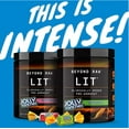 thumbnail image 6 of Beyond Raw Lit Pre-Workout Powder, Jolly Rancher® Blue Raspberry, 250mg Caffeine, 7.48 oz, 6 of 7