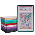 thumbnail image 1 of DiaoTu Étui Pare-Chocs pour Dalle PSA, Protecteur Magnétique en Métal pour Dalle de Cartes à Gradation PSA/CGC/CCIC 35pt/résistant aux Rayures / Empilable / Résistant aux UV / Vert, 1 of 5
