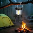 thumbnail image 6 of LED Camping Lantern Battery Powered 4-Pack Camping Flashlight Lantern for Power Outages, Portable Collapsible Hanging Lights Essential for Home Outdoor Hurricane Emergency Lamp Survival Kit Gear, 6 of 11