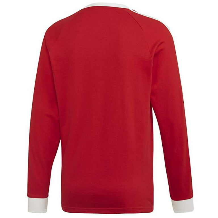 Originals Men's LUSH RED 3-Stripes Sleeve T-Shirt , NWOT - Walmart.com