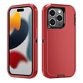 thumbnail image 1 of [PST] iPhone 16 Pro Hard Defender Case, Anti-Drop Triple Layers Shockproof Heavy Duty Defender Hard Case Cover, 1 of 5