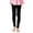 Black, variant on Ruyang Girls Basic Leggings Seam‑Stitch Design High Stretch Trousers Kids Full‑Length Yoga Dance Running Training Tights